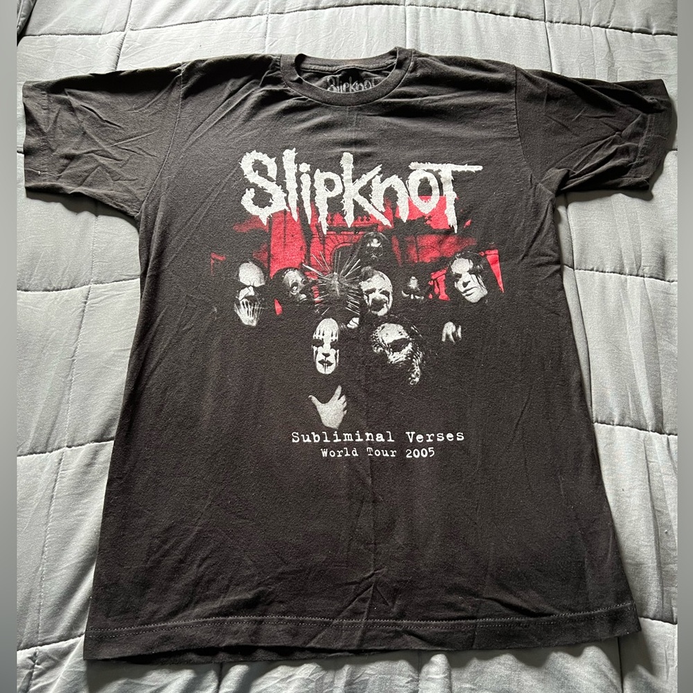 Slipknot subliminal verses your tee 2005